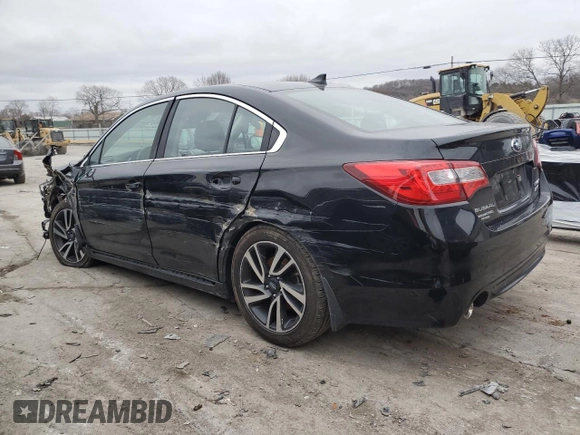 2017 Subaru Legacy Sport with VIN 4S3BNAS6XH3052344, listed as a Copart auction lot 41717823 with 40,263 mi miles. Bid and sale history available at carsss.com. Image 2.