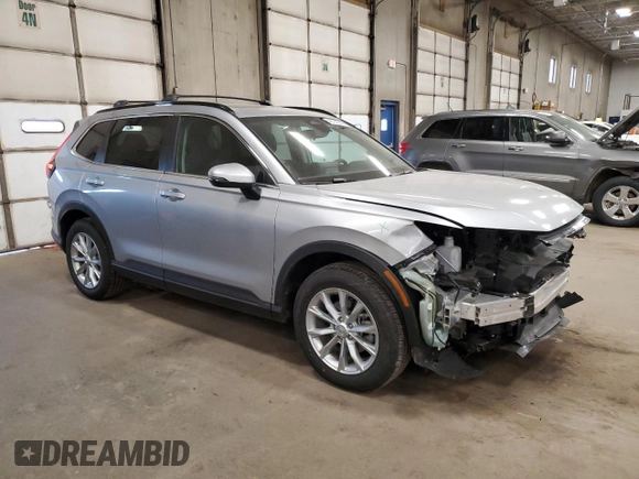 2025 Honda CR-V EX with VIN 2HKRS4H42SH436063, listed as a Copart auction lot 48762585 with 6,254 mi miles and Salvage Title. Bid and sale history available at DreamBid. Image 4.