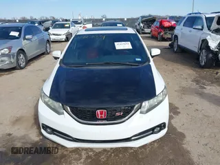 2015 Honda Civic Sedan Si with VIN 2HGFB6E53FH707773, listed as a IAAI auction lot 41427654 with 90,583 mi miles. Bid and sale history available at carsss.com. Image 12.