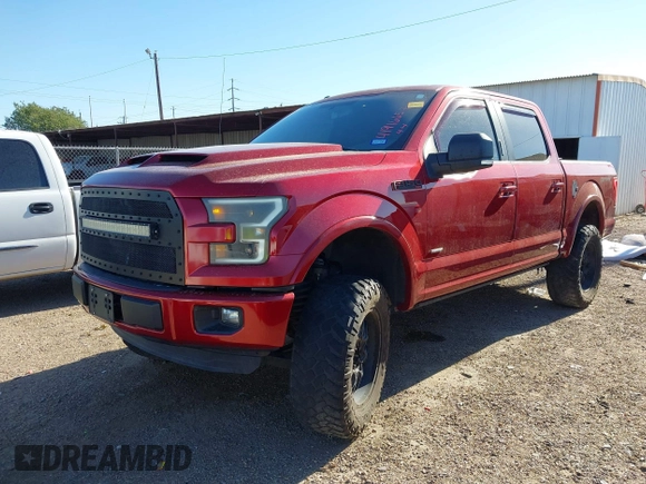 2016 Ford F-150 XL with VIN 1FTEW1CG7GKD74512, listed as a IAAI auction lot 41916657 with 54,295 mi miles and . Bid and sale history available at DreamBid. Image 17.