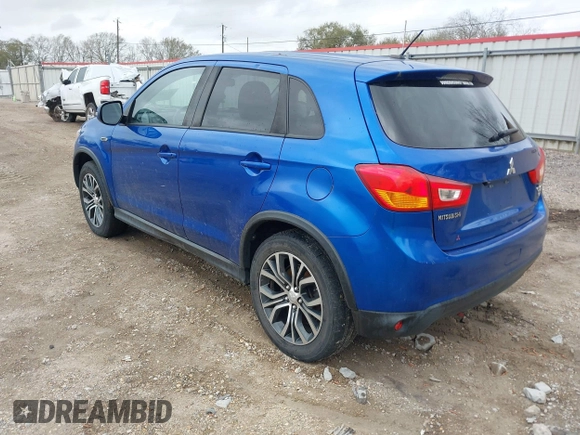 2016 Mitsubishi Outlander Sport 2.4 ES with VIN JA4AR3AW1GZ049271, listed as a IAAI auction lot 41722759 with 153,949 mi miles. Bid and sale history available at carsss.com. Image 3.