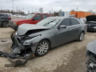 2016 Cadillac CTS Sedan Luxury Collection RWD with VIN 1G6AR5SX2G0108957, listed as a Copart auction lot 46696345 with 94,027 mi miles and Salvage Title. Bid and sale history available at carsss.com. Image 1.