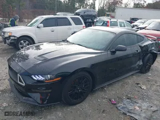 2020 Ford Mustang EcoBoost with VIN 1FA6P8TH7L5129372, listed as a IAAI auction lot 41095507 with NaN miles. Bid and sale history available at carsss.com. Image 17.