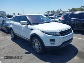 2012 Land Rover Range Rover Evoque Prestige Premium with VIN SALVV2BG5CH637557, listed as a IAAI auction lot 42708568 with 142,433 mi miles and . Bid and sale history available at DreamBid. Image 1.