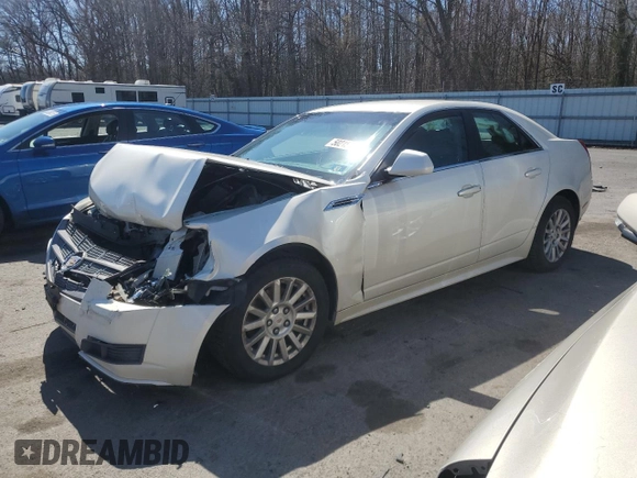 2010 Cadillac CTS Luxury with VIN 1G6DE5EG6A0145926, listed as a Copart auction lot 50215255 with 132,604 mi miles and Salvage Title. Bid and sale history available at carsss.com. Image 1.