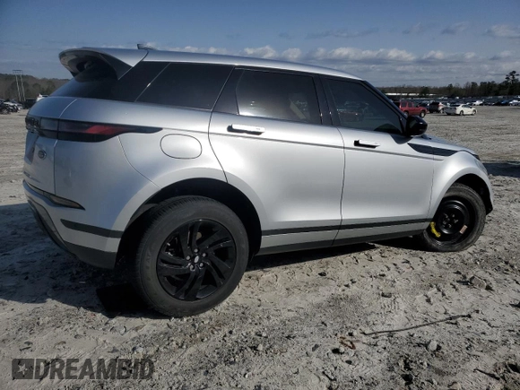 2020 Land Rover Range Rover Evoque S with VIN SALZJ2FX6LH063395, listed as a Copart auction lot 49573825 with 36,154 mi miles and Salvage Title. Bid and sale history available at DreamBid. Image 3.