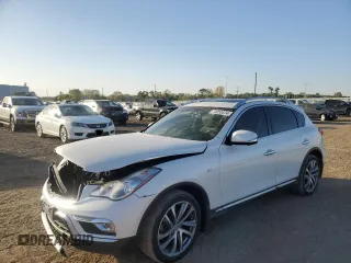 2017 Infiniti QX50 with VIN JN1BJ0RR3HM413402, listed as a Copart auction lot 73953474 with 101,230 mi miles and Salvage Title. Bid and sale history available at carsss.com. Image 1.
