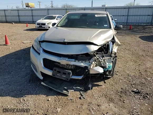 2014 Chevrolet Malibu LS with VIN 1G11B5SL9EF275785, listed as a Copart auction lot 45328805 with 139,155 mi miles and Salvage Title. Bid and sale history available at carsss.com. Image 10.