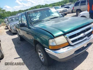 2000 Ford Ranger XL z VIN 1FTYR14VXYPA96145, wystawiony jako IAAI lot #42197132 z przebiegiem 266 243 mil mil oraz . Historia ofert i sprzedaży dostępna na DreamBid. Obrazek 1.