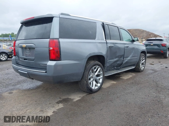 2019 Chevrolet Suburban Premier with VIN 1GNSKJKC9KR288722, listed as a IAAI auction lot 42282877 with 161,795 mi miles and . Bid and sale history available at DreamBid. Image 4.
