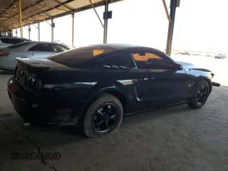 2008 Ford Mustang Deluxe with VIN 1ZVHT80N085150500, listed as a Copart auction lot 54087165 with 138,364 mi miles and Salvage Title. Bid and sale history available at carsss.com. Image 3.