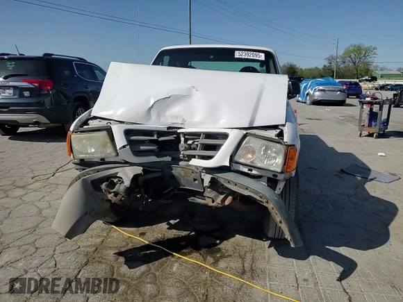 2003 Ford Ranger XL with VIN 1FTYR14V93PB40290, listed as a Copart auction lot 52392095 with 195,796 mi miles and Clean title. Bid and sale history available at DreamBid. Image 10.