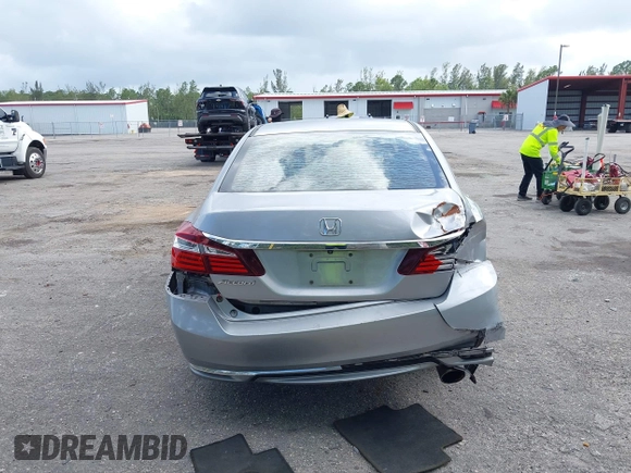 2016 Honda Accord LX with VIN 1HGCR2F3XGA196194, listed as a IAAI auction lot 41955405 with 206,936 mi miles and . Bid and sale history available at DreamBid. Image 16.