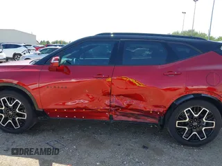 2024 Chevrolet Blazer RS с VIN 3GNKBERS2RS283650, выставлен на аукционе IAAI как лот 42205111 с пробегом 7 384 миль миль и . История ставок и продаж доступна на DreamBid. Изображение 15.