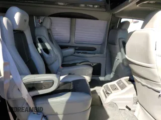 2017 Chevrolet Express Cargo with VIN 1GCWGAFG1H1107676, listed as a Copart auction lot 73634334 with 107,314 mi miles and Salvage title. Bid and sale history available at DreamBid. Image 11.