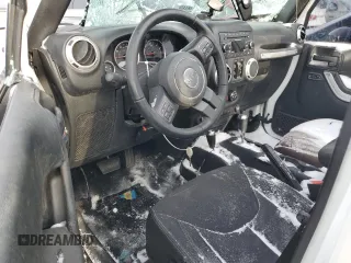 2018 Jeep Wrangler JK Unlimited Sahara with VIN 1C4BJWEG4JL888265, listed as a Copart auction lot 82708034 with 42,955 mi miles and Salvage Title. Bid and sale history available at carsss.com. Image 8.