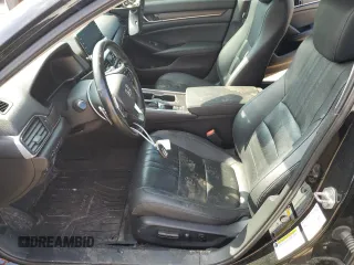 2019 Honda Accord Touring with VIN 1HGCV1F99KA805603, listed as a Copart auction lot 62812815 with 147,570 mi miles and Clean title. Bid and sale history available at DreamBid. Image 7.
