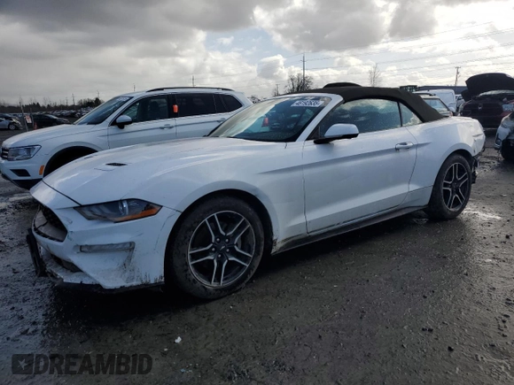 2019 Ford Mustang EcoBoost with VIN 1FATP8UH2K5148623, listed as a Copart auction lot 46192635 with 73,869 mi miles and Salvage Title. Bid and sale history available at carsss.com. Image 1.