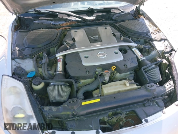 2008 Nissan 350Z with VIN JN1BZ34D18M703711, listed as a IAAI auction lot 41898623 with 116,245 mi miles. Bid and sale history available at carsss.com. Image 10.