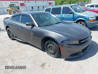 2015 Dodge Charger SE z VIN 2C3CDXBGXFH751491, wystawiony jako IAAI lot #41907243 z przebiegiem 112 545 mil mil oraz . Historia ofert i sprzedaży dostępna na DreamBid. Obrazek 1.