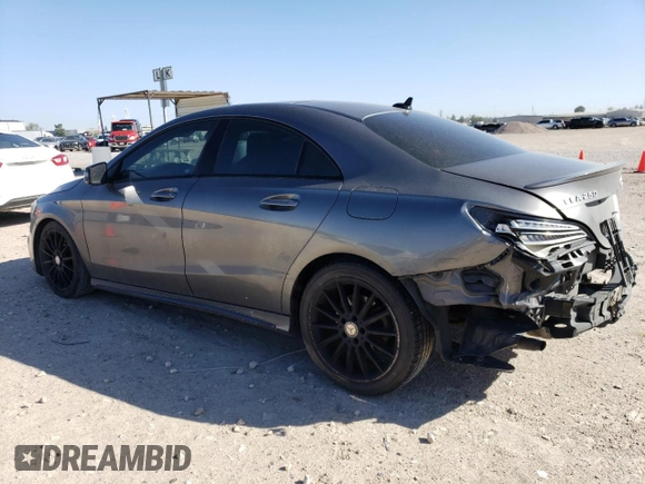 2017 Mercedes-Benz CLA with VIN WDDSJ4EB7HN433021, listed as a Copart auction lot 43235663 with 102,729 mi miles. Bid and sale history available at carsss.com. Image 2.