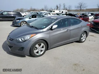 2013 Hyundai Elantra Limited PZEV with VIN 5NPDH4AE3DH359928, listed as a Copart auction lot 49163805 with 49,128 mi miles and Salvage Title. Bid and sale history available at carsss.com. Image 1.