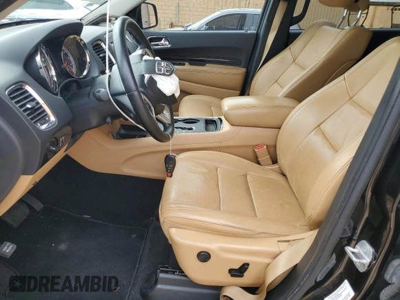2012 Dodge Durango Citadel with VIN 1C4RDHEG7CC247504, listed as a Copart auction lot 70443154 with 115,888 mi miles and Salvage title. Bid and sale history available at DreamBid. Image 7.