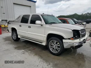 2005 Chevrolet Avalanche LT with VIN 3GNEC12Z05G182310, listed as a Copart auction lot 57424735 with 284,130 mi miles and Salvage title. Bid and sale history available at DreamBid. Image 4.