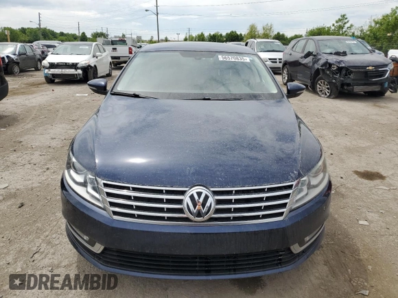 2013 Volkswagen CC Sport z VIN WVWBN7AN5DE518739, wystawiony jako Copart lot #56570835 z przebiegiem Nie podano mil oraz Czysty tytuł • Clean title. Historia ofert i sprzedaży dostępna na DreamBid. Obrazek 5.