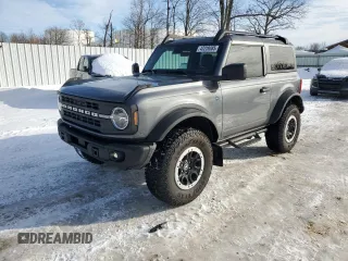 2024 Ford Bronco Black Diamond with VIN 1FMDE1AH3RLA71844, listed as a Copart auction lot 43228085 with 4,753 mi miles and Salvage Title. Bid and sale history available at carsss.com. Image 1.