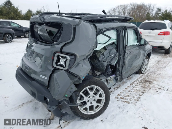 2021 Jeep Renegade Latitude with VIN ZACNJDB12MPN30483, listed as a IAAI auction lot 41619532 with Not Provided miles and . Bid and sale history available at DreamBid. Image 6.