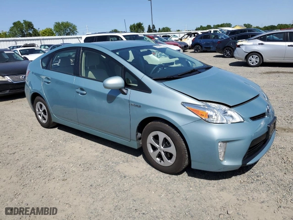 2015 Toyota Prius Four with VIN JTDKN3DU9F1901332, listed as a Copart auction lot 52591315 with 99,898 mi miles and Salvage Title. Bid and sale history available at carsss.com. Image 4.