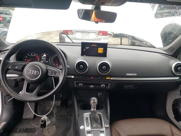 2017 Audi A3 Sedan Premium with VIN WAUAUGFFXH1061906, listed as a Copart auction lot 44258753 with 90,335 mi miles. Bid and sale history available at carsss.com. Image 8.