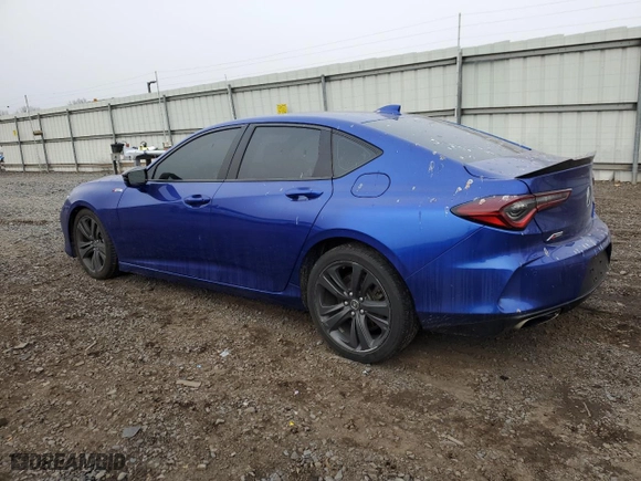 2021 Acura TLX w/A-Spec Package with VIN 19UUB5F55MA000122, listed as a Copart auction lot 88977135 with 29,339 mi miles and Salvage Title. Bid and sale history available at carsss.com. Image 2.