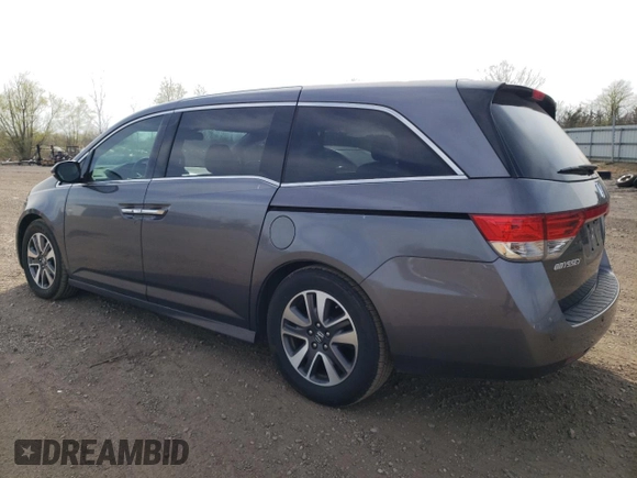 2014 Honda Odyssey Touring with VIN 5FNRL5H93EB118891, listed as a Copart auction lot 53172015 with 87,261 mi miles and Salvage Title. Bid and sale history available at carsss.com. Image 2.