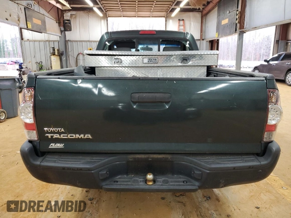 2010 Toyota Tacoma with VIN 5TENX4CN0AZ697347, listed as a Copart auction lot 44120385 with 0 mi miles and Salvage Title. Bid and sale history available at carsss.com. Image 6.