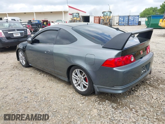 2006 Acura RSX with VIN JH4DC54816S007475, listed as a IAAI auction lot 41960639 with 230,939 mi miles. Bid and sale history available at carsss.com. Image 3.