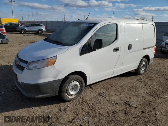 2017 Chevrolet City Express Cargo Van LS with VIN 3N63M0YNXHK713264, listed as a Copart auction lot 84606094 with 109,707 mi miles and Clean Title. Bid and sale history available at carsss.com. Image 1.