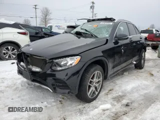 2016 Mercedes-Benz GLC with VIN WDC0G4KBXGF012479, listed as a Copart auction lot 47423395 with 0 mi miles and Salvage Title. Bid and sale history available at carsss.com. Image 1.