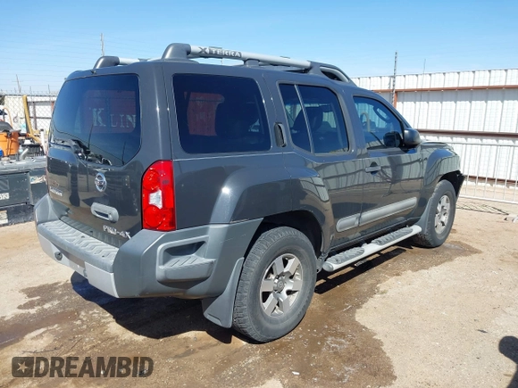 2012 Nissan Xterra X with VIN 5N1AN0NW2CC525949, listed as a IAAI auction lot 41840417 with 150,955 mi miles and . Bid and sale history available at DreamBid. Image 4.