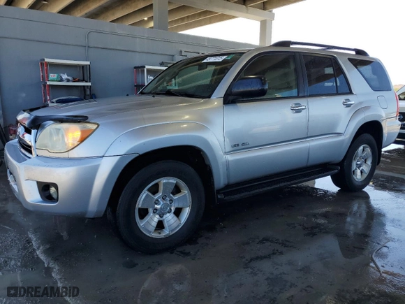 2007 Toyota 4Runner SR5 with VIN JTEBU14R278088066, listed as a Copart auction lot 49771015 with 158,397 mi miles and Clean Title. Bid and sale history available at carsss.com. Image 1.