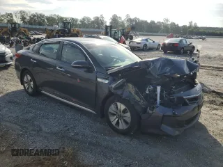 2017 Kia Optima with VIN KNAGT4LE3H5009100, listed as a Copart auction lot 61131385 with 46,381 mi miles and Salvage title. Bid and sale history available at DreamBid. Image 4.