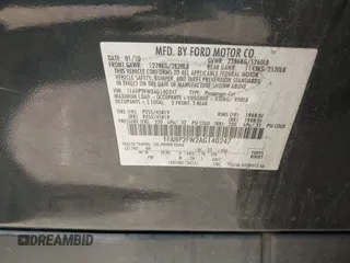2010 Ford Taurus Limited with VIN 1FAHP2FW2AG140247, listed as a IAAI auction lot 42039842 with 152,408 mi miles and . Bid and sale history available at DreamBid. Image 9.