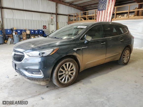 2018 Buick Enclave Essence with VIN 5GAEVAKW1JJ158410, listed as a Copart auction lot 49823305 with 92,752 mi miles and Salvage Title. Bid and sale history available at carsss.com. Image 1.