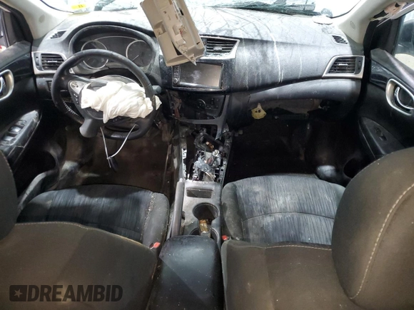2019 Nissan Sentra SV with VIN 3N1AB7AP6KY299329, listed as a Copart auction lot 84436384 with Not Provided miles and Salvage Title. Bid and sale history available at carsss.com. Image 8.