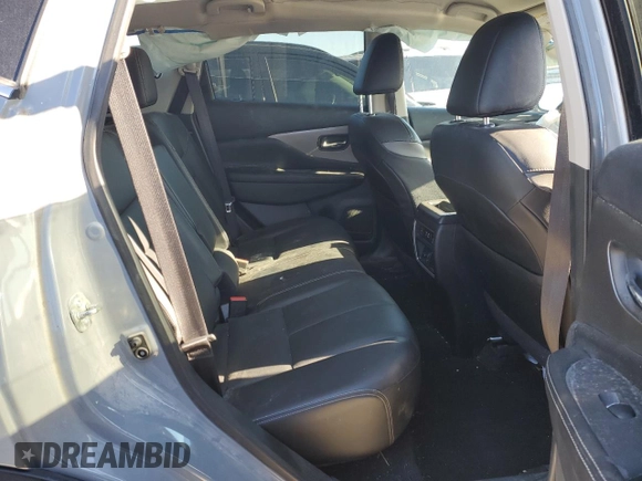 2022 Nissan Murano SL with VIN 5N1AZ2CJ7NC110314, listed as a Copart auction lot 81349514 with 35,069 mi miles and Salvage Title. Bid and sale history available at carsss.com. Image 10.