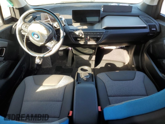 2019 BMW i3 with VIN WBY8P2C51K7E47921, listed as a Copart auction lot 79362334 with 17,375 mi miles and Salvage Title. Bid and sale history available at carsss.com. Image 8.