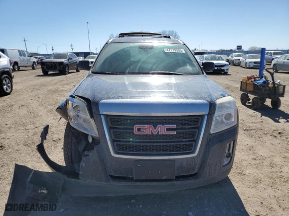2012 GMC Terrain SLT-1 with VIN 2GKFLVEK4C6156373, listed as a Copart auction lot 47179355 with 175,324 mi miles and Salvage Title. Bid and sale history available at carsss.com. Image 5.