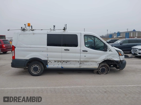 2016 Ford Transit Cargo with VIN 1FTYE1ZM9GKA62074, listed as a IAAI auction lot 41550212 with 138,474 mi miles. Bid and sale history available at carsss.com. Image 13.
