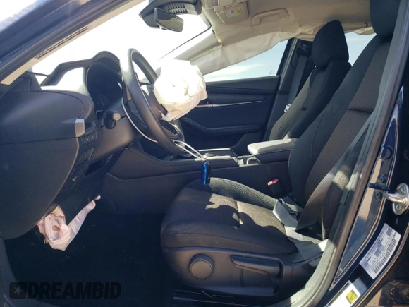 2025 Mazda 3 S with VIN 3MZBPAAM6SM455847, listed as a Copart auction lot 50470785 with Not Provided miles and Salvage Title. Bid and sale history available at DreamBid. Image 7.